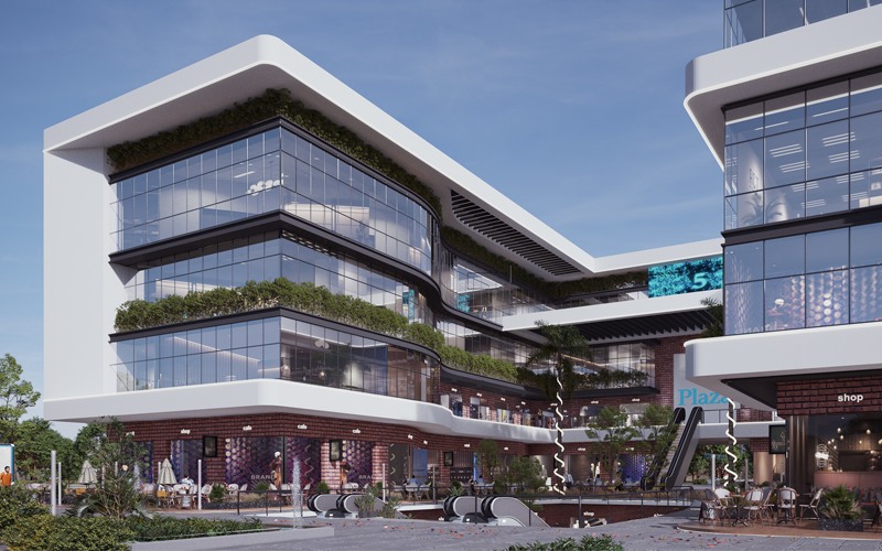 بمُقدم 10% امتلك مكتب في مول اكس بلازا القاهرة الجديدة بمساحة 67 متر