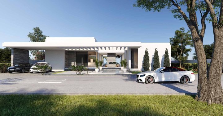 بسعر مغري فيلا 355م بقرية سول الساحل الشمالي فيو رائع