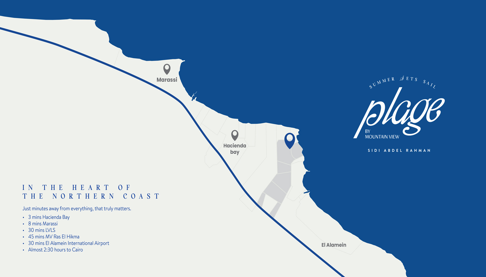 plage mountain view North Coast