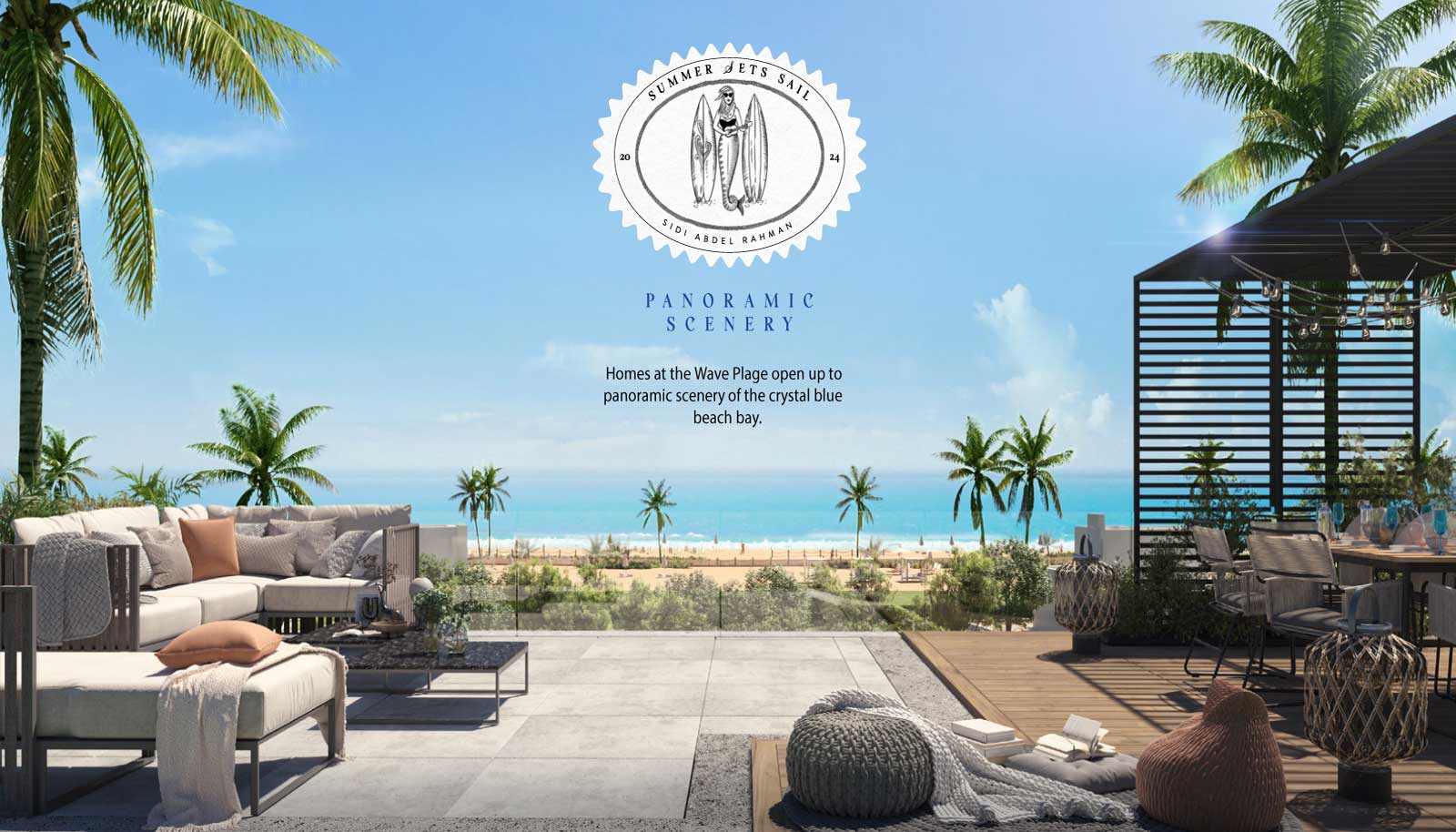 plage mountain view North Coast