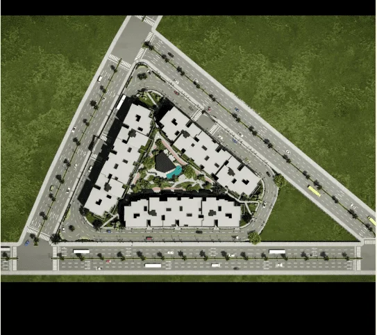 باقل من سعر السوق، شقة في كمبوند تيك هيلز نيو زايد 90م تشطيب كامل