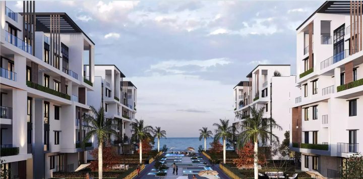 شقة تسليم فوري 160م في كمبوند بيوت المنصورة الجديدة