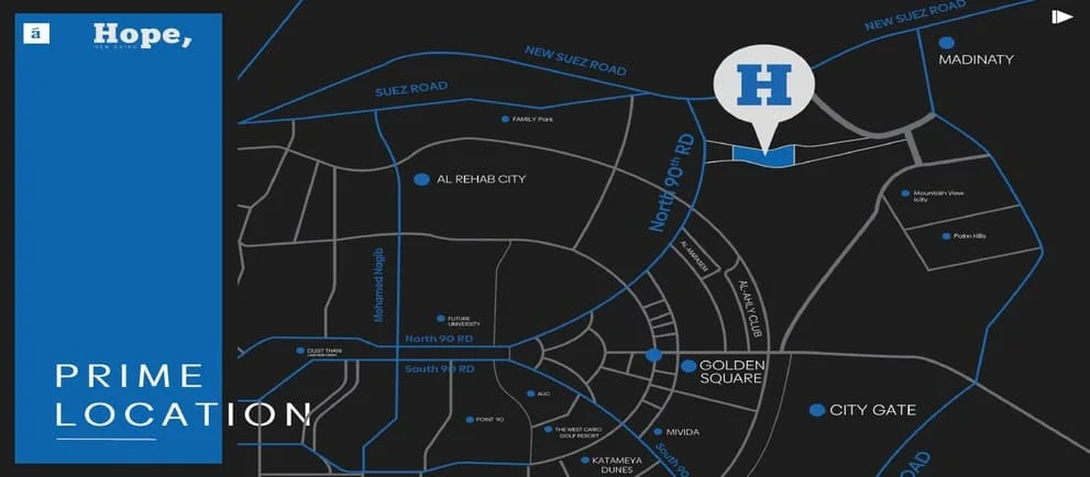 كمبوند هوب التجمع الخامس معمار الأشراف للتطوير العقاري – Hope New Cairo Compound