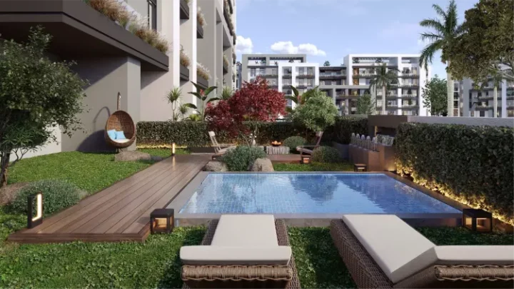 عرض متميز شقة 135 متر للبيع في كمبوند مورفو التجمع بموقع مميز