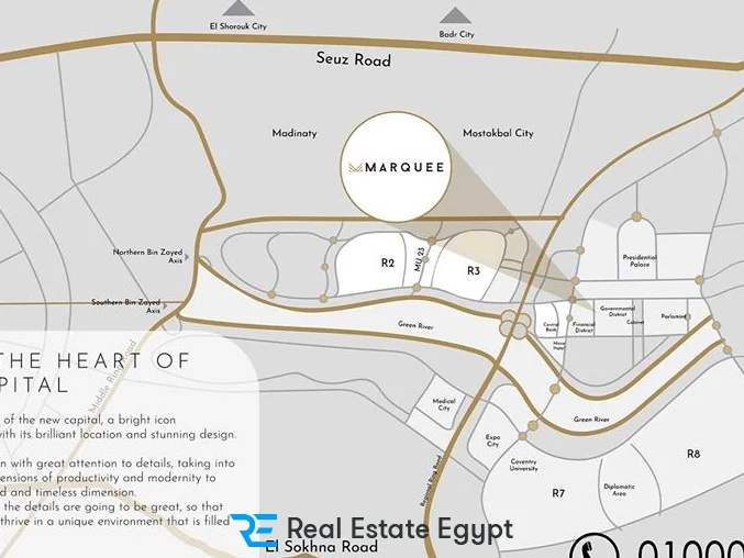 اقتنص الفرصة وامتلك مكتب في مشروع ماركيت القاهرة الجديدة