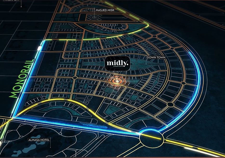 مول ميدلي بيزنس كومبلكس العاصمة الإدارية أي كابيتال – Midly Business Complex New Capital Mall