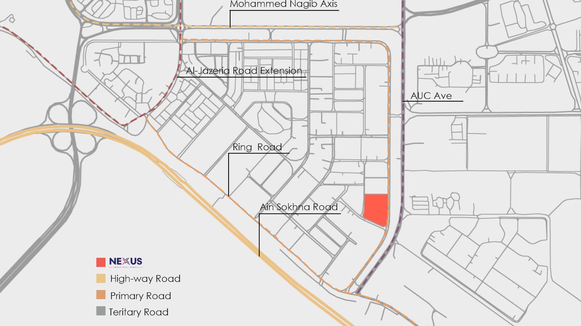 Nexus Industrial Parks New Cairo AMD Developments