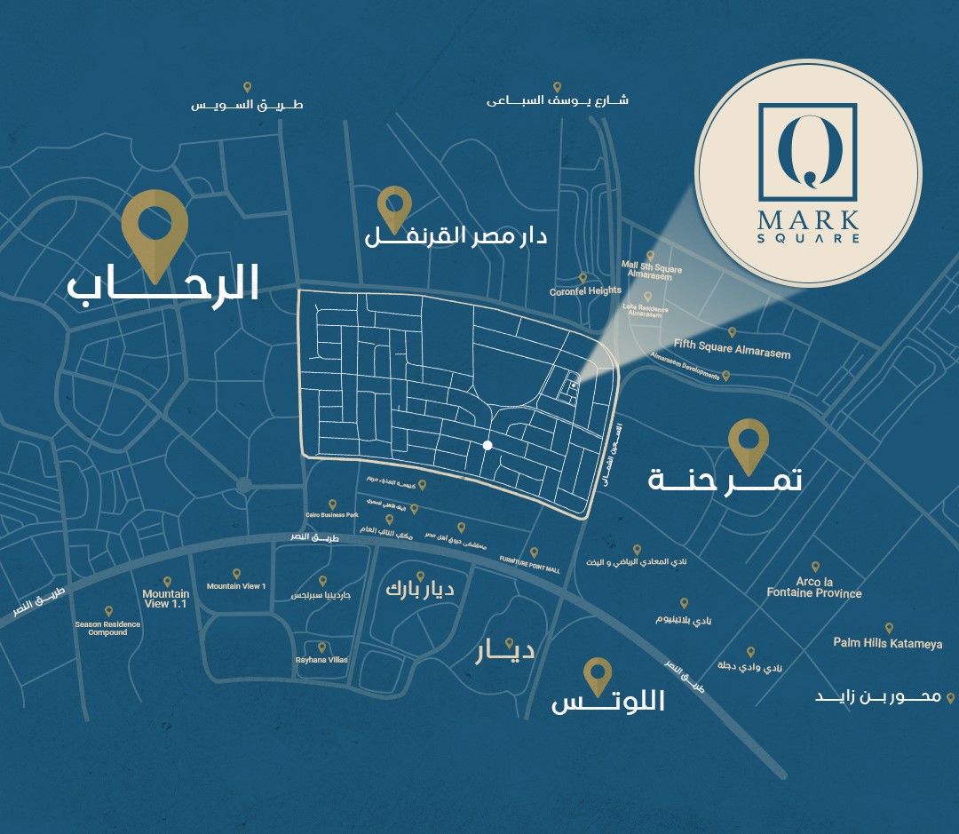 Q Mark Square New Cairo Mall Zein Development