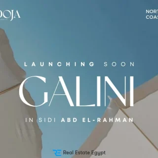 ارخص شاليه 75م للبيع فى قرية جاليني سيدي عبد الرحمن الساحل الشمالي