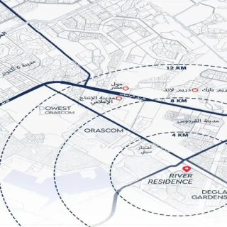 River Residence Hadayek October Compound West Way Development