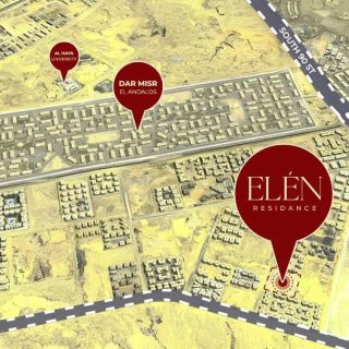 كمبوند ايلين التجمع الخامس كونكريت للتطوير العقاري – Elen New Cairo Compound
