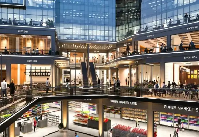 مول بكسل بيزنس سنتر التجمع الخامس الصفوة جروب للتطوير العقاري - Pixel Business Center New Cairo Mall