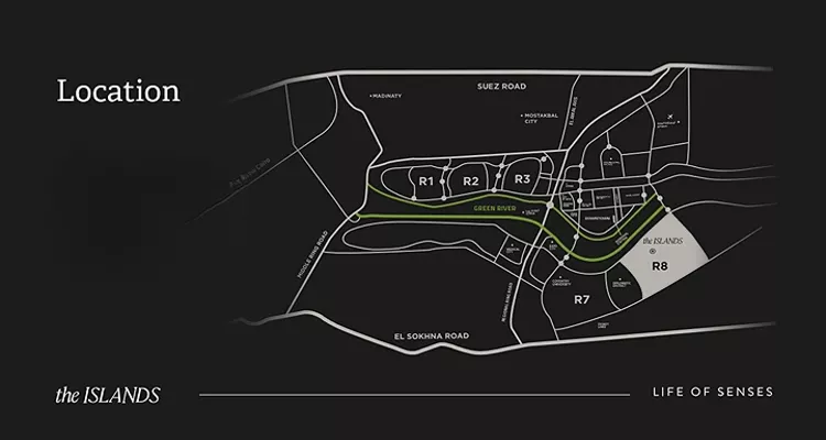 كمبوند ذا ايلاند العاصمة الإدارية الجديدة إيجي جاب للتطوير العقاري – The Island New Capital Compound
