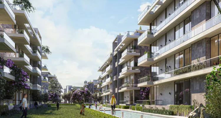 كمبوند كيت ريزيدنس زايد الجديدة سنترادا العقارية – Kite Residence New Zayed