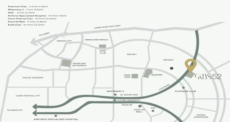 Keys 52 New Cairo Compound Hassan Allam Properties