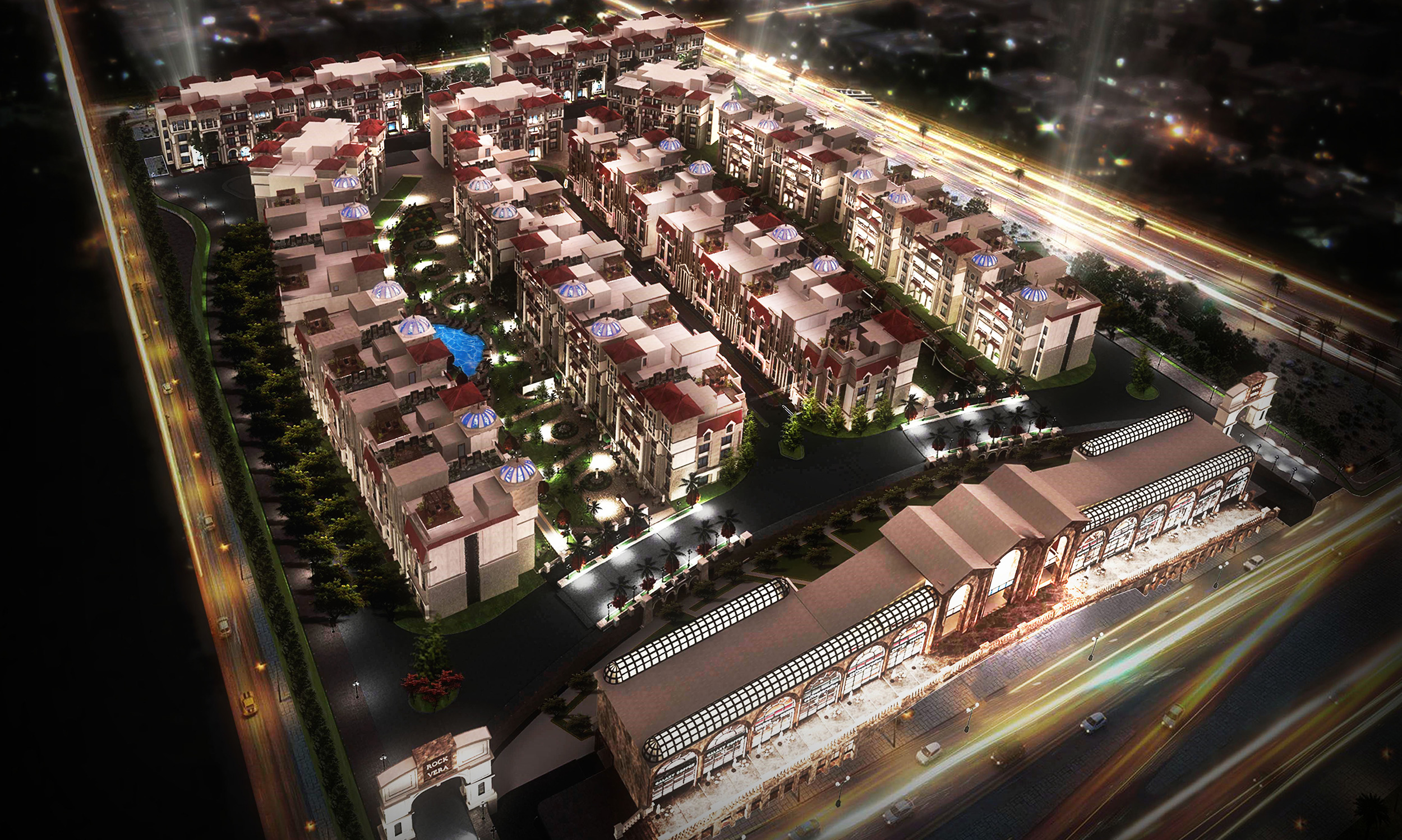 كمبوند روك فيرا التجمع الخامس البطل – Rock Vera New Cairo Compound