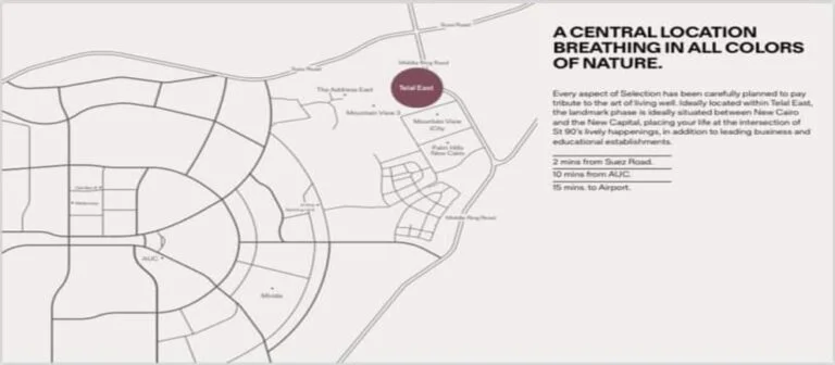 كمبوند سيليكشن التجمع الخامس رؤية للتطوير العقاري – Selection New Cairo Compound