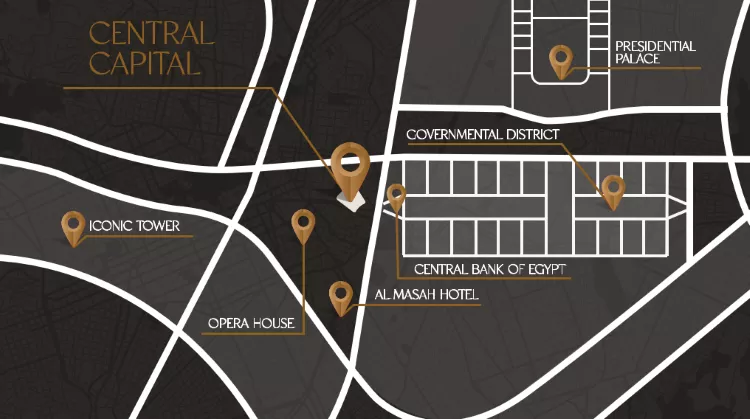 سنترال كابيتال مول العاصمة الإدارية الجديدة عامر جروب العقارية – Central Capital Mall New Capital