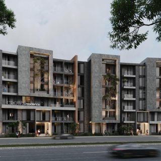 كمبوندكراون ريزيدنس التجمع الخامس اوربن لينز – Crowne Residence New Cairo Compound