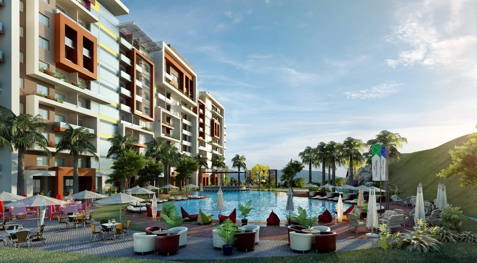 قرية هيفين هيلز العين السخنة البروج مصر – Heaven Hills Porto Sokhna Village