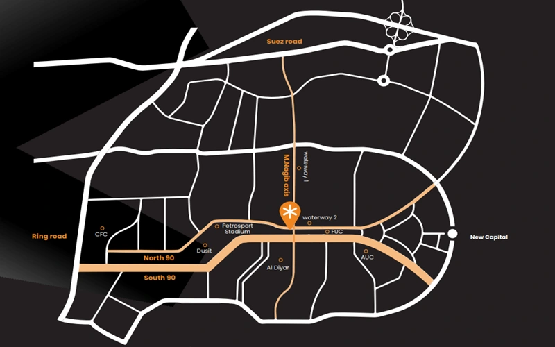 مول اليمنت التجمع الخامس UE للتطوير العقاري – Element New Cairo Mall