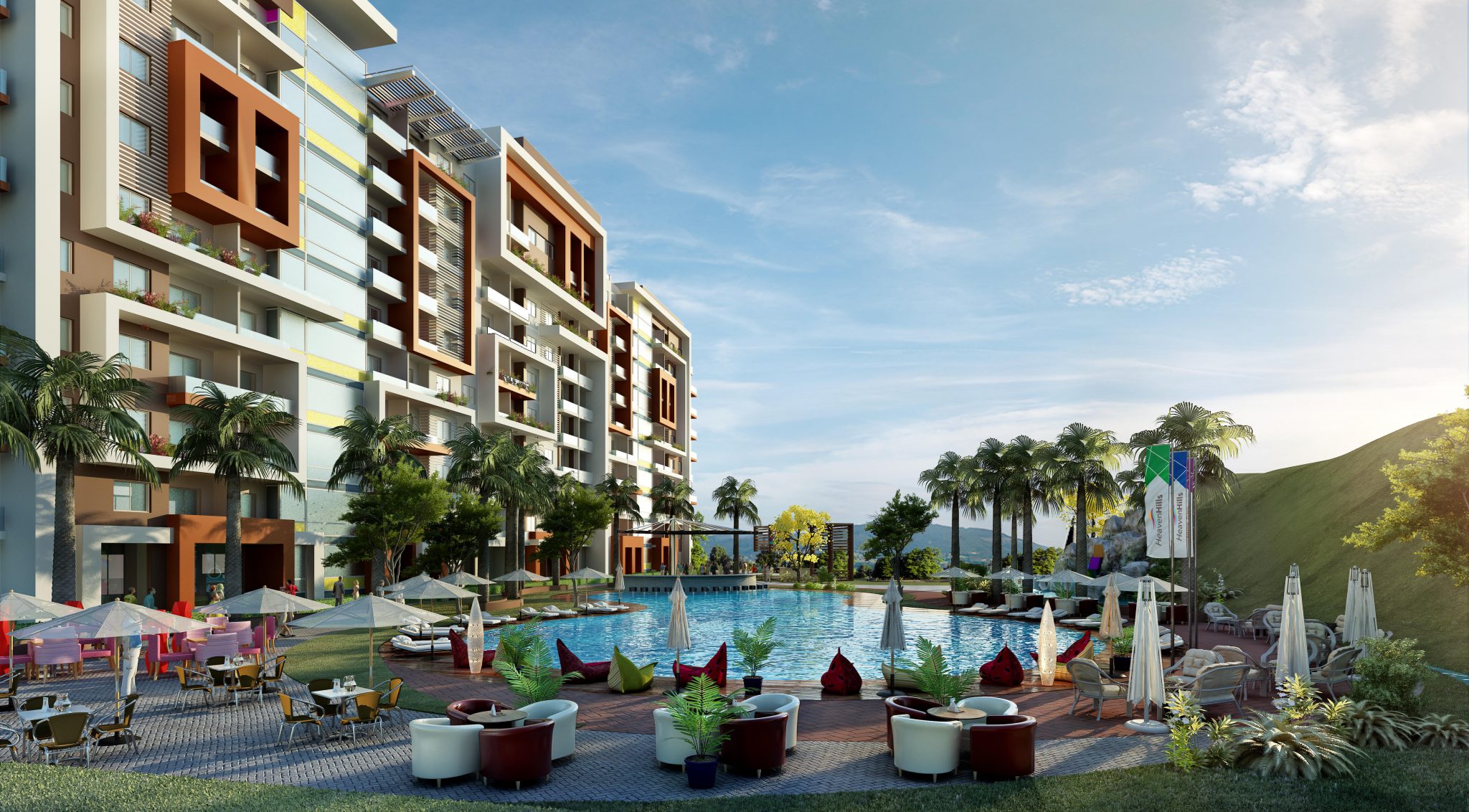 قرية هيفين هيلز الساحل الشمالي البروج مصر – Heaven Hills North Coast Village