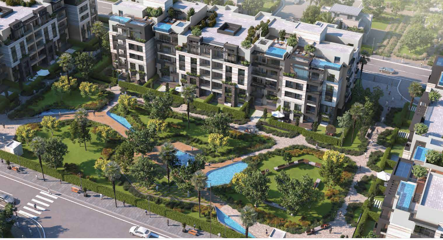 Heaven Gardens Compound Bady City Elnesr Group Developments