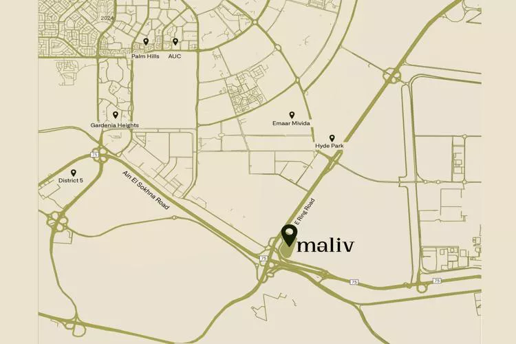 كمبوند ماليف التجمع السادس كالتشر للتطوير العقاري – Maliv Compound New Cairo