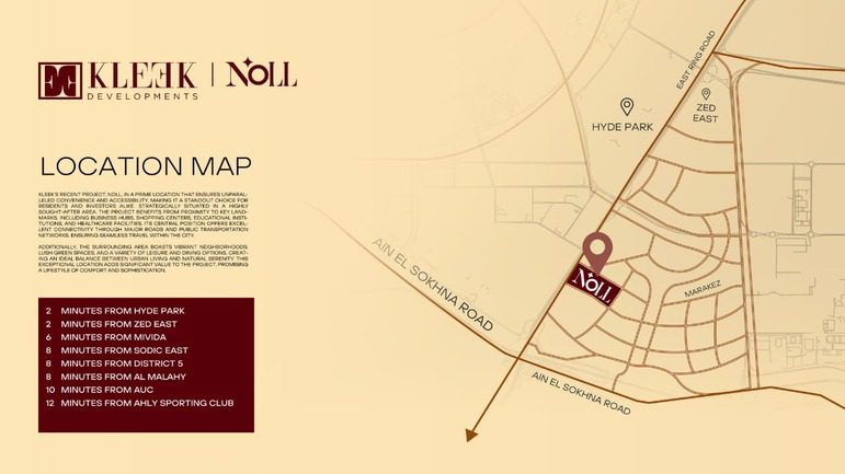 كمبوند نول التجمع السادس كليك للتطوير العقاري – Noll Compound New Cairo