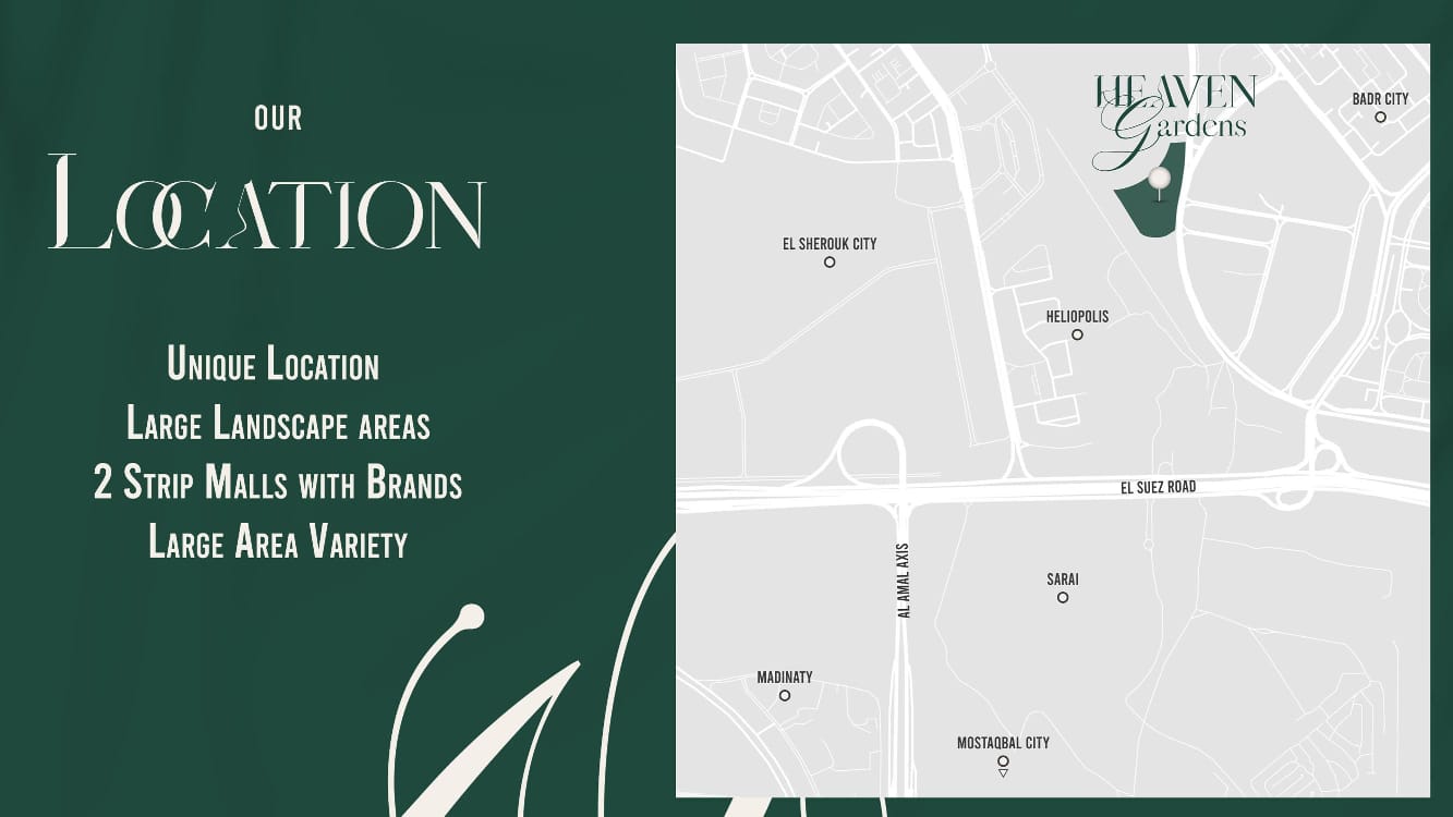 Heaven Gardens Compound Bady City Elnesr Group Developments