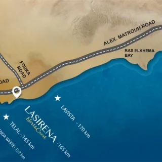 امتلك فيلا بالموقع الاكثر تميزا في قرية لاسيرينا