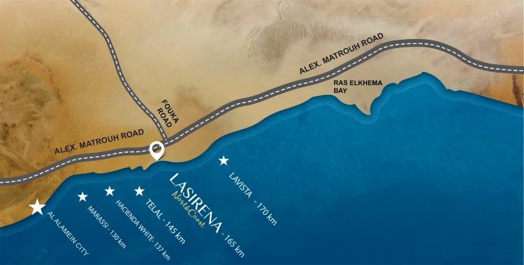 امتلك فيلا بالموقع الاكثر تميزا في قرية لاسيرينا