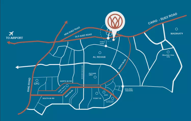 Francia Nile Boulevard Compound New Cairo Nile Developments