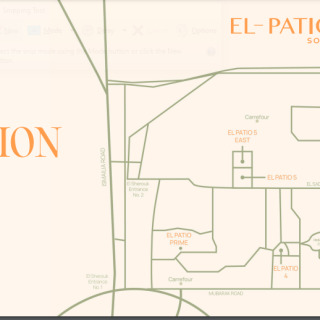 بنتهاوس رائعة 200م للبيع في موقع مميز جدا داخل كمبوند الباتيو سولا