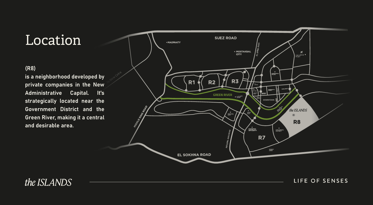 تاون هاوس للبيع في كمبوند ذا ايلاند 350 متراً