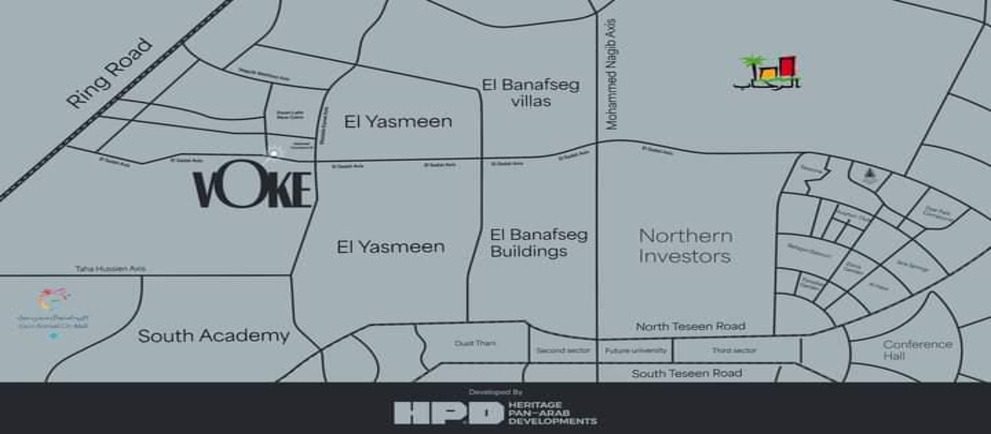 مكتب للبيع في مول فوك 100 متراً