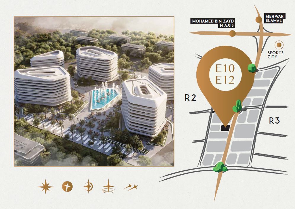 بادر بحجز مكتبك في مول ذا فايف العاصمة الجديدة 100 متراً