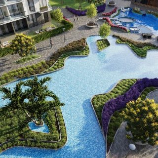 شقة للبيع في كمبوند ذا ايكون ريزيدنس 2 بمساحة 250م