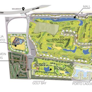 بسعر مغري شقة 220م بقرية بورتو مارينا جولف فيو رائع