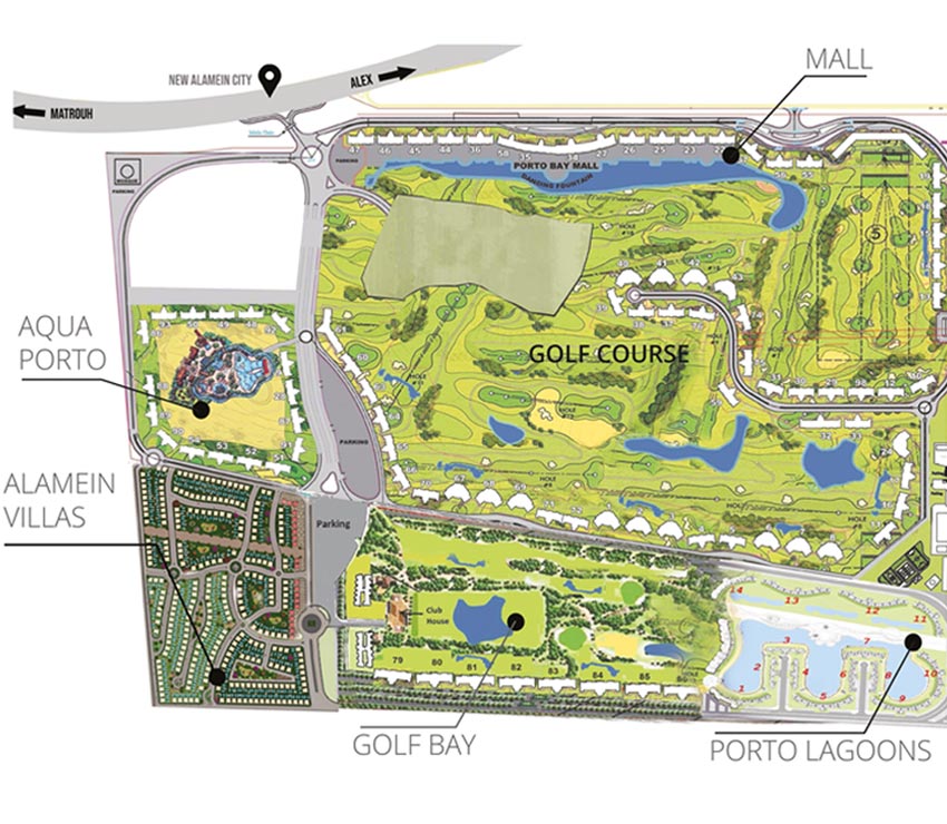 بسعر مغري شقة 220م بقرية بورتو مارينا جولف فيو رائع