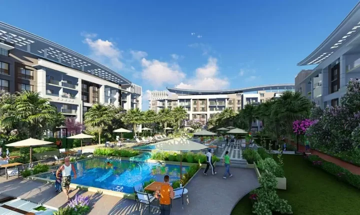 شقق للبيع في كمبوند بورتو بيراميدز 6 أكتوبر بمساحات متنوعة وفيو رائع