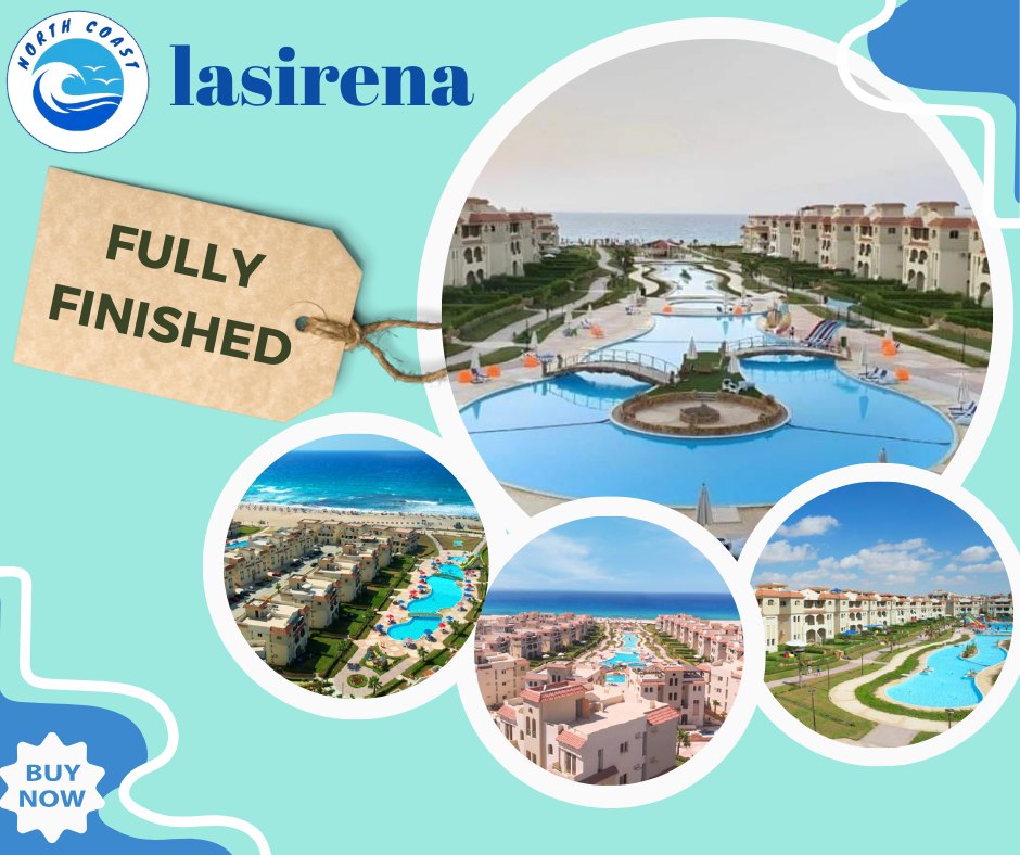 امتلك فيلا بالموقع الاكثر تميزا في قرية لاسيرينا