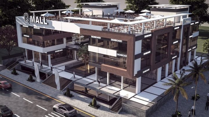 مكتب للبيع في كيو مول 120 متراً