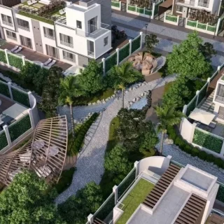 فيلا الأحلام في زايد الجديدة بكمبوند فالي فيو بمساحة 550 متراً