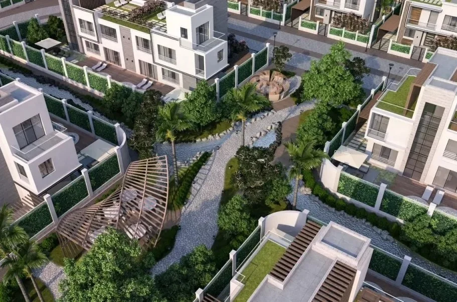 فيلا الأحلام في زايد الجديدة بكمبوند فالي فيو بمساحة 550 متراً