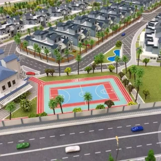 بفيو أكثر من رائع فيلات كمبوند هليوبوليس هيلز للبيع انتهز الفرصة