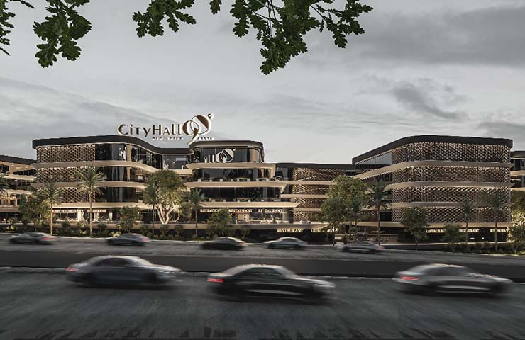 محلات مميزة بمساحات متنوعة في مول سيتي هول 90 سارع بالحجز