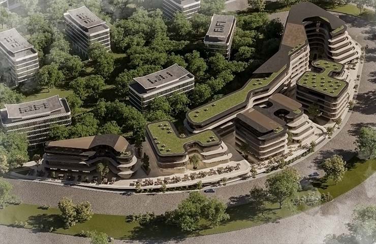 مكتب للبيع في مول سيتي هول 90 بفيو رائع أقتنص الفرصة واحجز الان