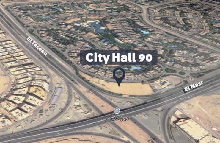 محلات مميزة بمساحات متنوعة في مول سيتي هول 90 سارع بالحجز