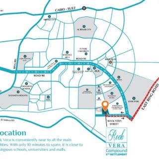 عرض مميز جدا علي سعر المتر في كمبوند روك فيرا التجمع الخامس